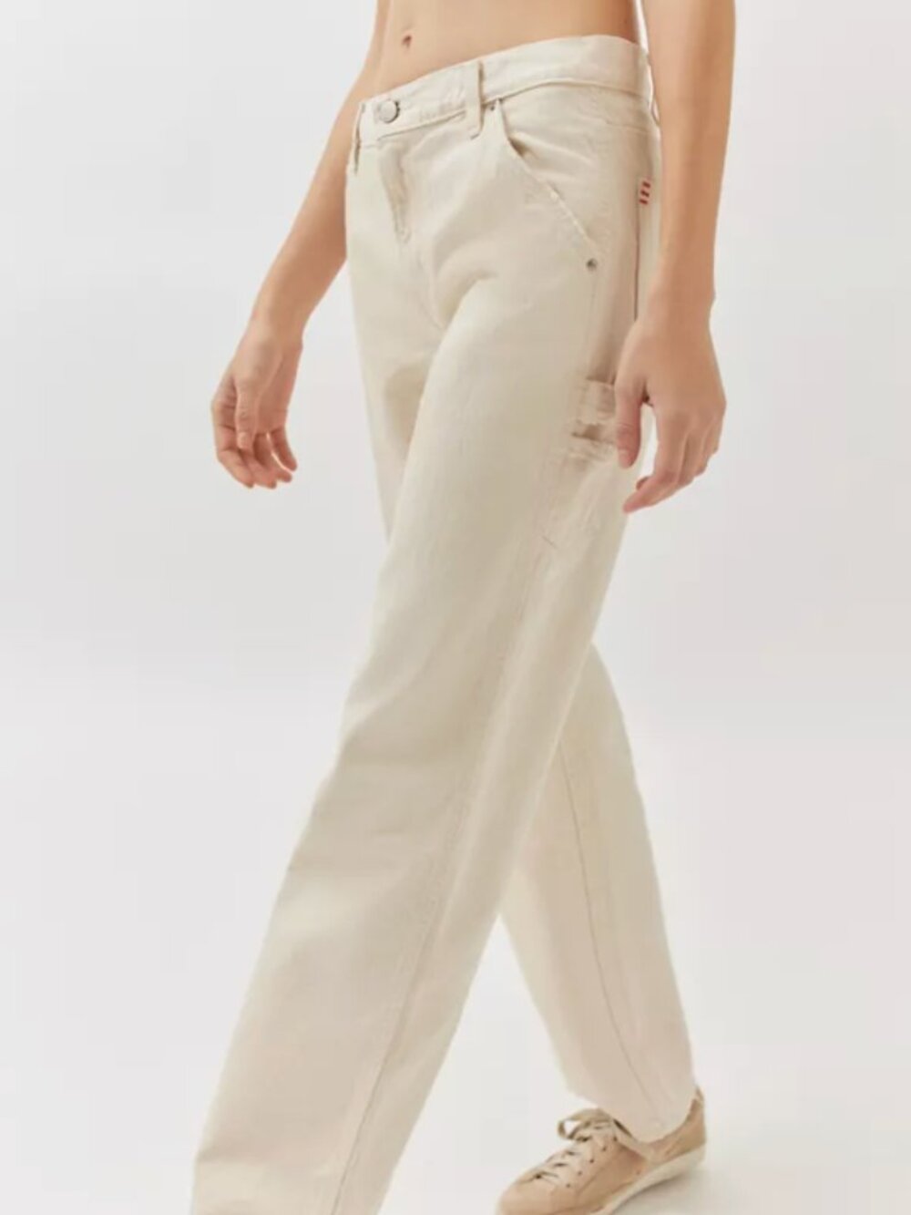 BDG | Straight-Leg Carpenter Jean — Cream